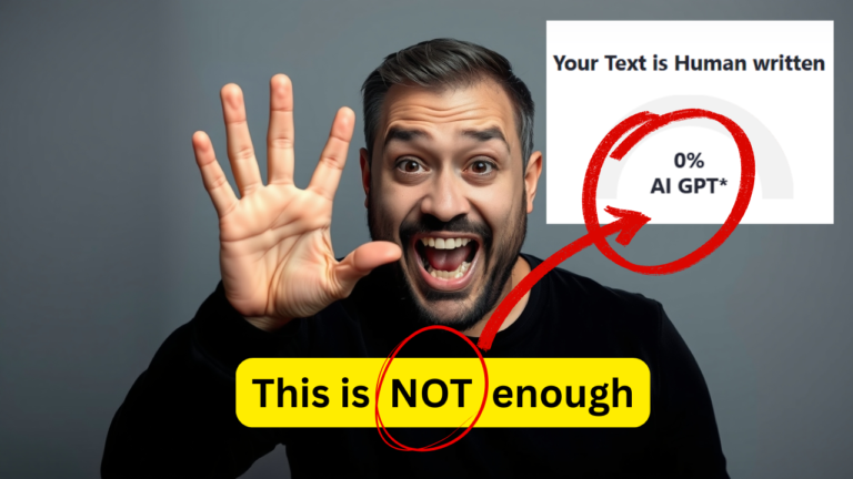 Add human touch to AI content